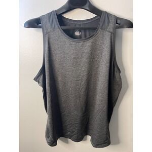 Tek Gear Mens Workout Gear Muscle Tank Gray Size 2XL